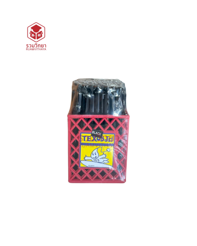 ปากกาลูกลื่น Tex MC228/122 1.0 สีดำ