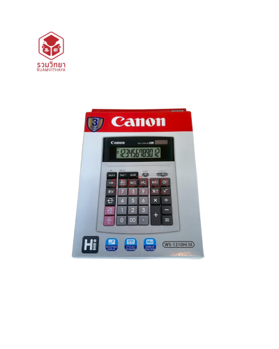 เครื่องคิดเลข 12 หลัก Canon WS-1210Hi III