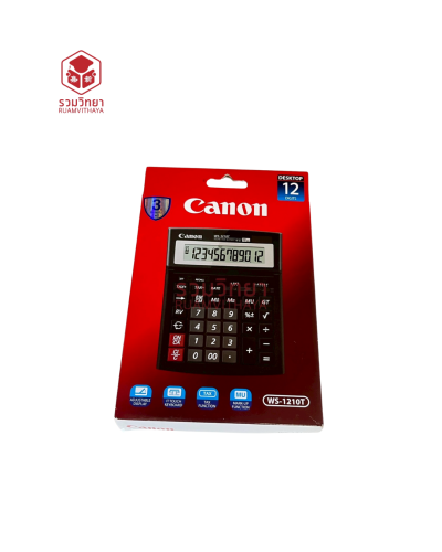 เครื่องคิดเลข 12 หลัก Canon WS-1210T