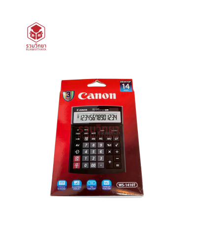 เครื่องคิดเลข 14 หลัก Canon WS-1410T