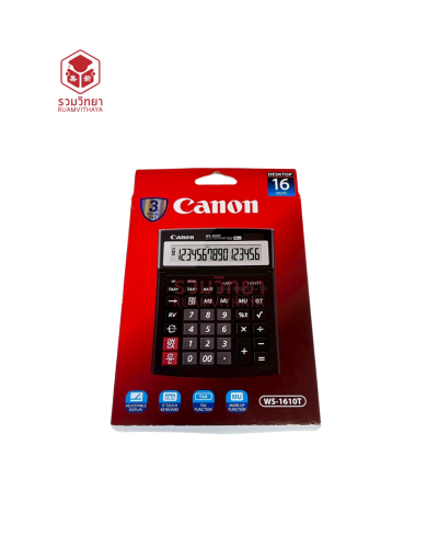 เครื่องคิดเลข 16 หลัก Canon WS-1610T