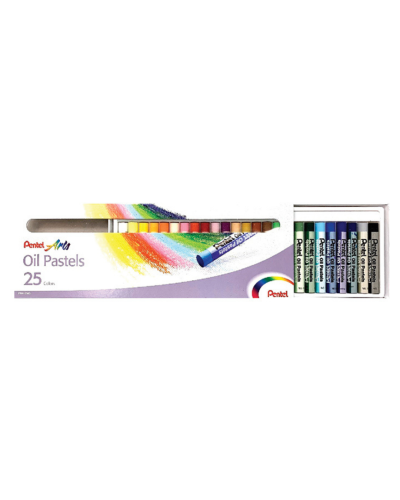 สีชอล์ค Pentel PHN-25AS 25 สี