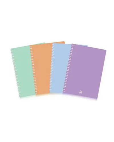 สมุดริมลวด ตราช้าง 70แกรม A5 WPP-126T คละสี