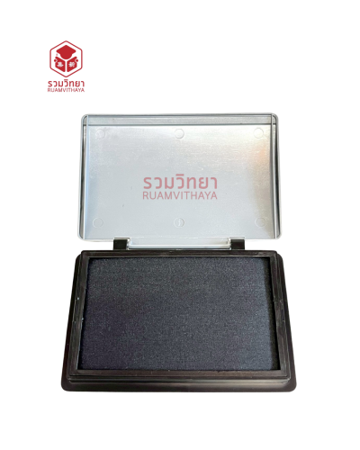 แท่นประทับพลาสติก Horse No.2 สีดำ