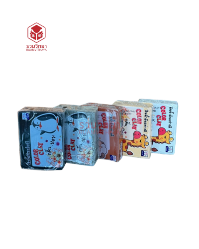 ดินน้ำมันไร้สาร Fuji 150 กรัม คละสี