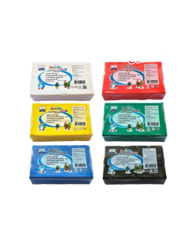 ดินน้ำมันไร้สาร Fuji 500 กรัม คละสี