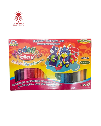 ดินน้ำมันไร้สาร Kid Art T1000KA-DI