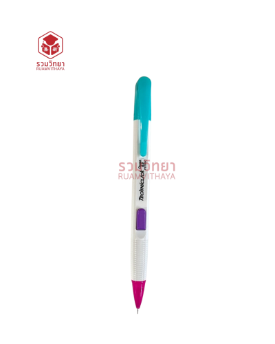 ดินสอกด Pentel Techniclick PD105 0.5 สีฟ้า-ขาว