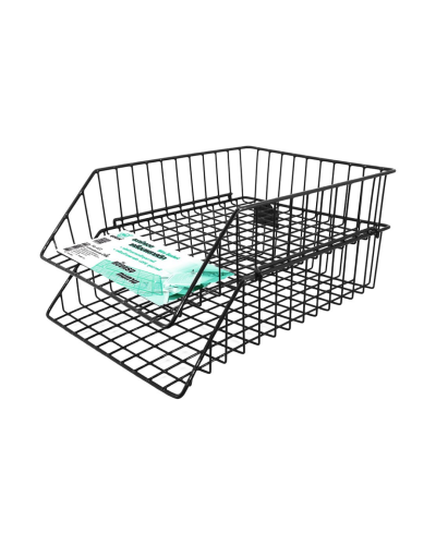 ตะกร้าเอกสาร Robin No.402 2 ชั้น คละสี