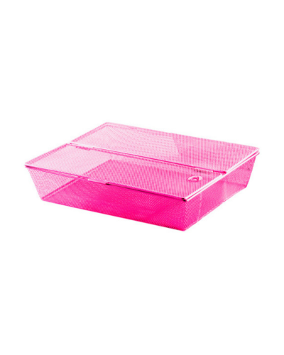 ตะแกรงลวด Orca H-3442 1 ชั้น สีชมพู