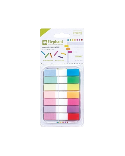 ฟิล์มอินเด็กซ์ Elephant Sticko Crayon 8x45 มม.