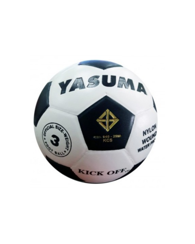ฟุตบอล Yasuma No.3 303 สีขาวดำ