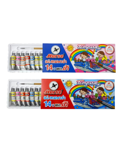 สีน้ำ Horse Tempear Bright 14 สี EN71/3