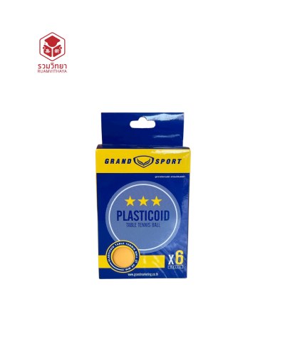 ลูกปิงปอง Grand Sport 378324 40 มิล (6 ลูก) สีส้ม