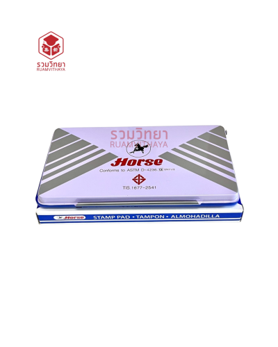 แท่นประทับ Horse No.1 สีน้ำเงิน