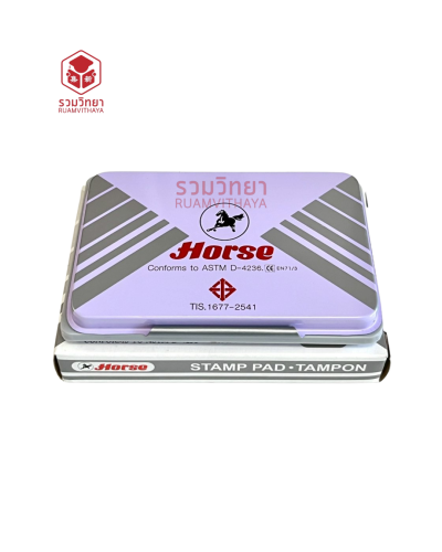 แท่นประทับ Horse No.3 ไม่มีสี (Un-Ink)