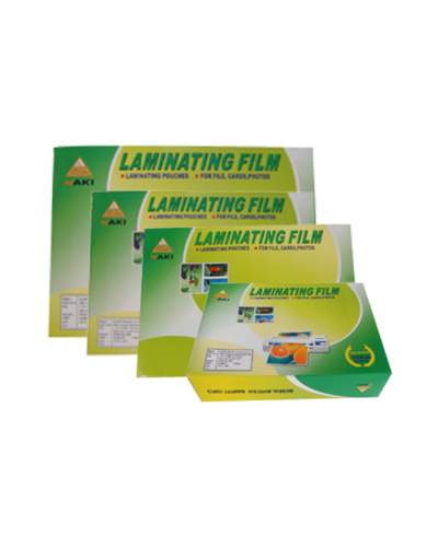 พลาสติกเคลือบบัตร Naki 65x95 มม. 125 micron