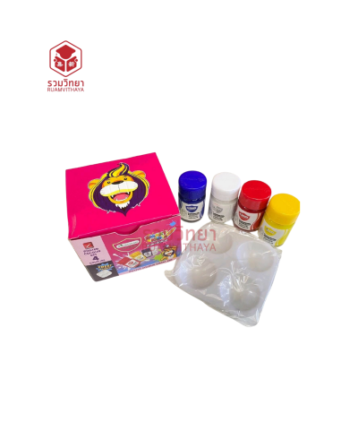 สีโปสเตอร์ Masterart Smart Kid 4 สี 15 มล.