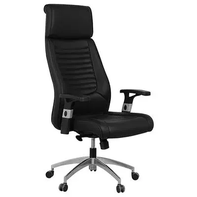 เก้าอี้ทำงานพนักพิงสูง ดำ MONO SMART/H