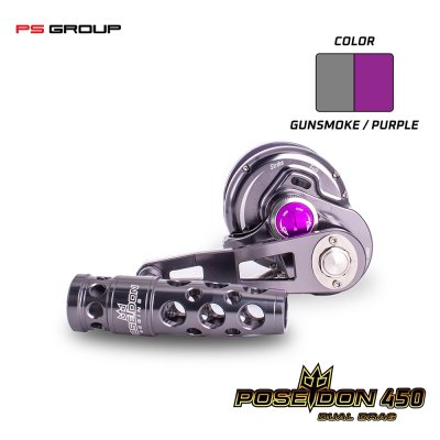รอกตกปลาบึก/ทะเล Poseidon 450 1 Speed L/R