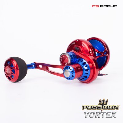 รอกรุ่นใหม่ล่าสุด Poseidon Vortex (2026) รอกตกปลาทะเลปลาบึกมีตัังแต่เบอร์ 200-500