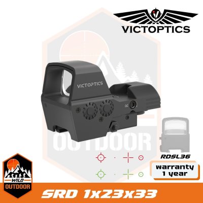 VictOptics SRD 1x23x33 Four-Reticle