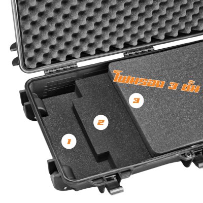 กล่องปืนยาว มีล้อลาก SPR100 SPARTAN Case