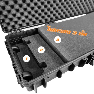 กล่องปืนยาว มีล้อลาก SPR115 SPARTAN Case