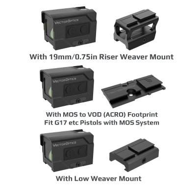 Vector Optics Frenzy Plus 1x18x20 Enclosed Reflex Sight