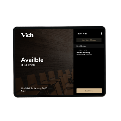 Vich Room Booking system ระบบจัดการห้องประชุมอัจริยะ