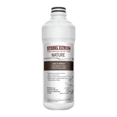 ไส้กรองน้ำดื่มสำหรับเครื่องกรองน้ำ Stiebel Eltron รุ่น Nature - DUAL SEDIMENT GAC 8"
