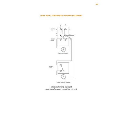 Overtemp Thermostat 50-80C Dual 5 PIN