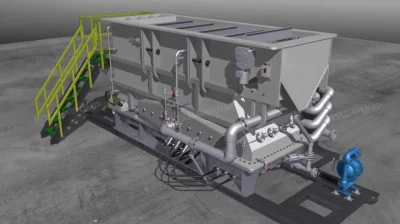 ระบบกําจัดไขมัน DAF Dissolved Air Flotation