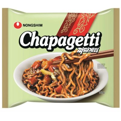นงชิม ชาปาเก็ตตี้  รสซอสถั่วดำ 140 กรัม