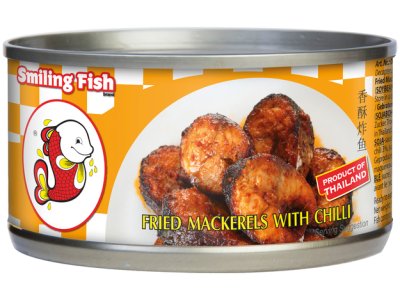 Smiling Fish Frittierte Makrele & Chili 90 g