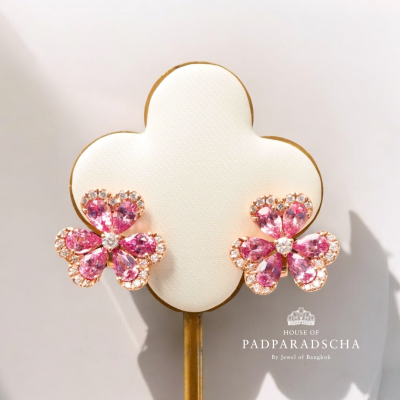 PRETTY PANSY EARRINGS