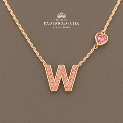 LOVE LETTER PENDANT NECKLACE