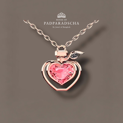 PERFUME : HEARTFELT SECRET PENDANT NECKLACE