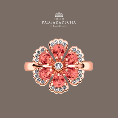 PRETTY DIANTHUS RING