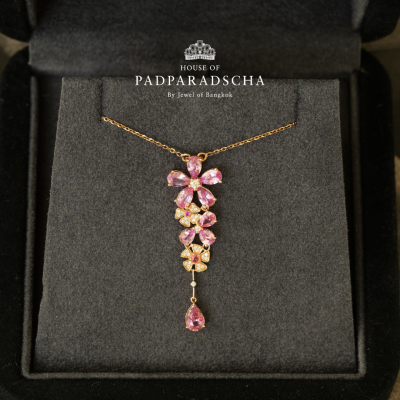 ELYSIA FLORA PENDANT NECKLACE