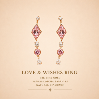 LOVE & BEST WISHES EARRINGS