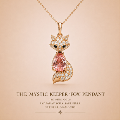 THE MYSTIC KEEPER 'FOX' PENDANT