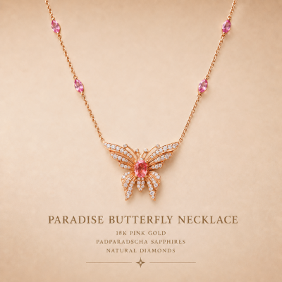 PARADISE BUTTERFLY NECKLACE