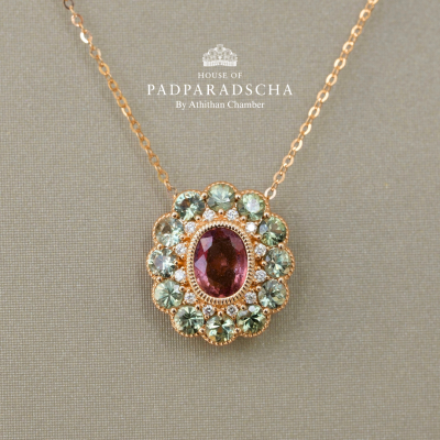 PADPARADSCHA PENDANT