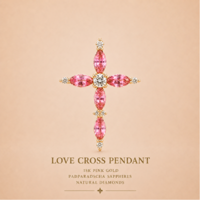LOVE CROSS PENDANT