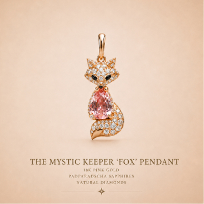 THE MYSTIC KEEPER 'FOX' PENDANT