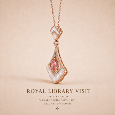 ROYAL LIBRARY VISIT PENDANT