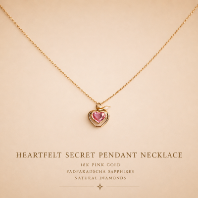 HEARTFELT SECRET PENDANT NECKLACE