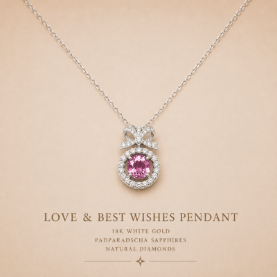 LOVE & BEST WISHES PENDANT