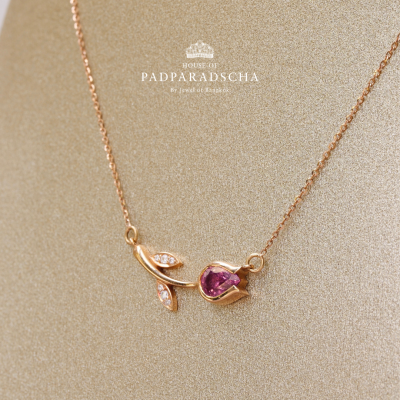 ETERNAL TULIP PENDANT NECKLACE
